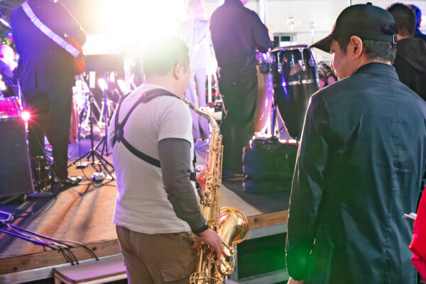 サンパール#11_ステージ脇